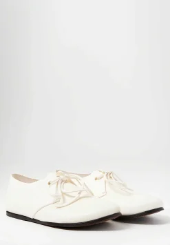 Album di Famiglia Leather Shoe In Milk White