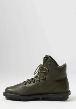 Trippen Alpin Shoe In Khaki Green