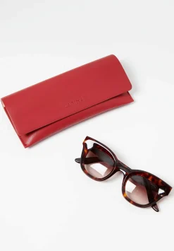 Lapima Ana Petit Sunglasses In Havana Brown