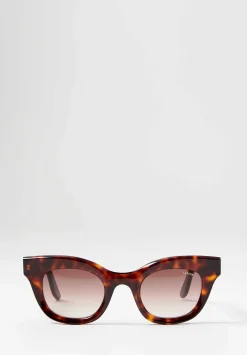 Lapima Ana Petit Sunglasses In Havana Brown