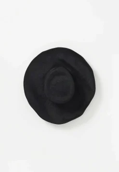 Horisaki Design & Handel Antique Sisal Straw Hat In Black