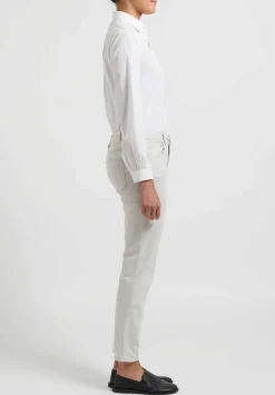 Closed Baker'' Cropped Narrow Jeans In Light Grey