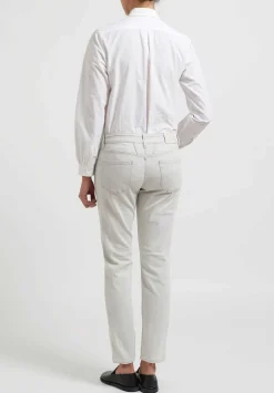 Closed Baker'' Cropped Narrow Jeans In Light Grey