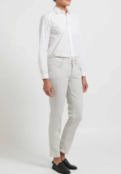 Closed Baker'' Cropped Narrow Jeans In Light Grey