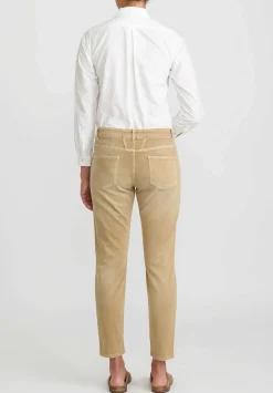 Closed Baker Cropped Narrow Jeans In Brown Marble