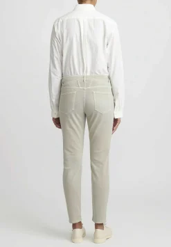 Closed Baker Cropped Narrow Jeans In Grey Marble
