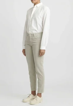 Closed Baker Cropped Narrow Jeans In Grey Marble
