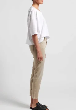 Closed Baker'' Cropped Narrow Jeans In Burlywood Brown