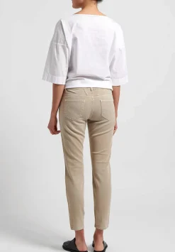 Closed Baker'' Cropped Narrow Jeans In Burlywood Brown