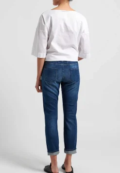 Closed Baker'' Cropped Narrow Jeans In Mid Blue