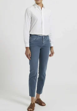 Closed Baker'' Cropped Narrow Jeans In Polar Blue