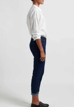 Closed Baker'' High Jean In Dark Blue