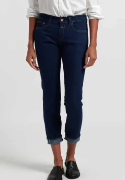 Closed Baker'' High Jean In Dark Blue
