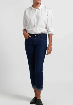 Closed Baker'' High Jean In Dark Blue