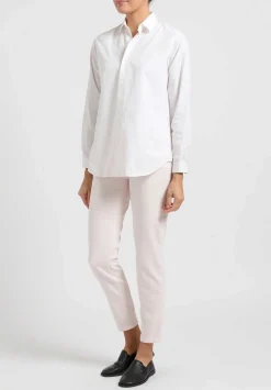 Closed Baker Mid-Rise Jeans In Rose Quartz Pink