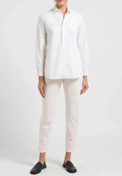 Closed Baker Mid-Rise Jeans In Rose Quartz Pink