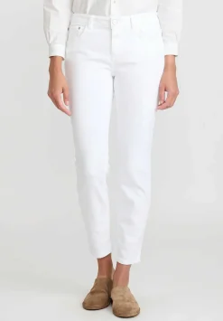 Closed Baker Mid-Rise Jeans In White