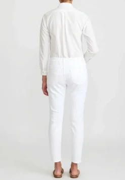 Closed Baker Mid-Rise Jeans In White