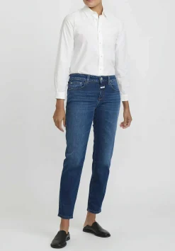 Closed Baker Narrow Jeans In Dark Blue