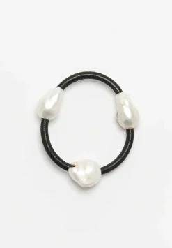 Monies Baroque Pearl And Leather Bangle Bracelet Iii