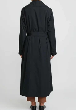 The Row Cadel Trench Coat In Black