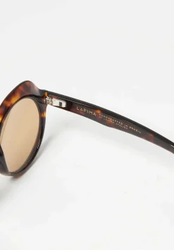 Lapima Carlota Sunglasses In Havana Brown Vintage