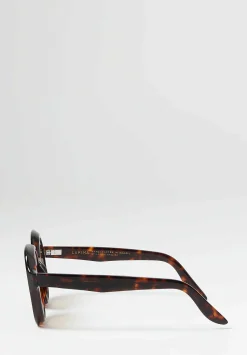 Lapima Carlota Sunglasses In Havana Brown Vintage