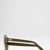 Lapima Carolina X Sunglasses In Oliva Green