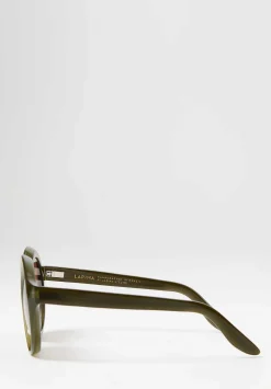 Lapima Carolina X Sunglasses In Oliva Green