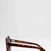 Lapima Carolina X Sunglasses In Havana Brown