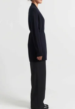 The Row Cashmere ''Daphne'' Cardigan In Dark Navy