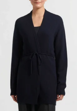 The Row Cashmere ''Daphne'' Cardigan In Dark Navy