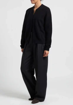 Frenckenberger Cashmere Mini Bomber In Black