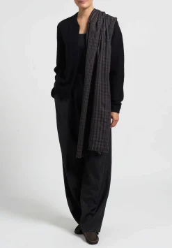 Frenckenberger Cashmere Mini Bomber In Black