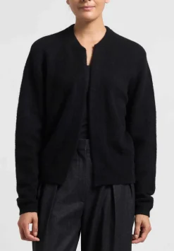 Frenckenberger Cashmere Mini Bomber In Black