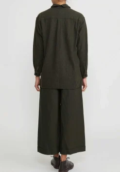 Daniela Gregis Cashmere ''Uomo'' Media Jeroni Shirt In Tartaruga Green Check