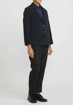 Bergfabel Cashmere Walking Jacket In Petrol Green
