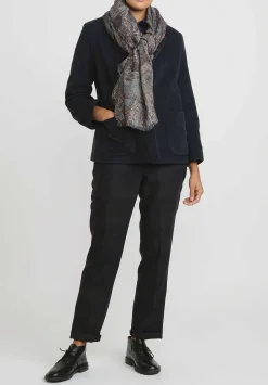 Bergfabel Cashmere Walking Jacket In Petrol Green