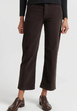 The Row Corduroy ''Montero'' Pants In Saddle Brown