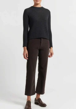 The Row Corduroy ''Montero'' Pants In Saddle Brown