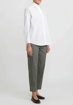 Antonelli Cotton Anemone Shirt In White