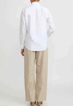 The Row Cotton Blaga Shirt In White