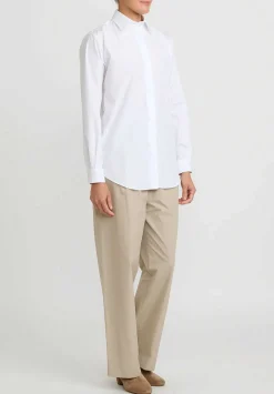 The Row Cotton Blaga Shirt In White