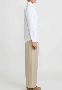 The Row Cotton Blaga Shirt In White