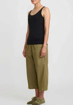 Album di Famiglia Cotton Canotta Tank Top In Black