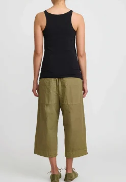 Album di Famiglia Cotton Canotta Tank Top In Black