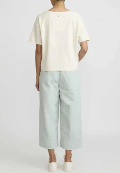 Toogood Cotton Canvas Etcher Trouser In Ocean Blue