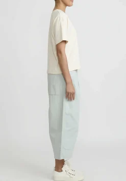 Toogood Cotton Canvas Etcher Trouser In Ocean Blue