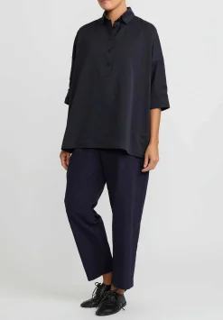 Casey Casey Cotton February Top In Black