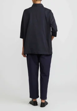Casey Casey Cotton February Top In Black
